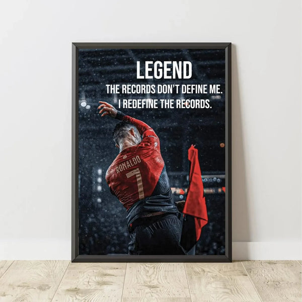 THE RECORDS DON'T DEFINE ME