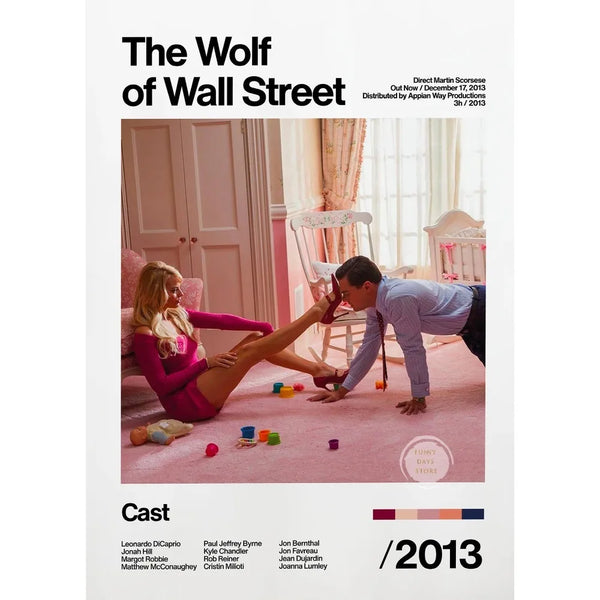 THE WOLF OF WALL STREET- HEELS COVER