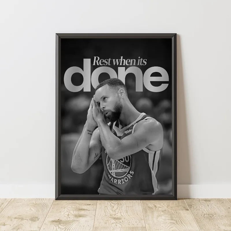 REST WHEN IT'S DONE