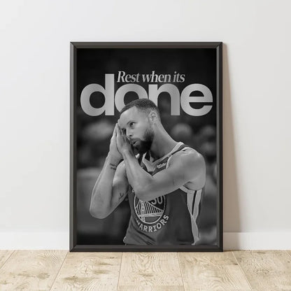 REST WHEN IT'S DONE