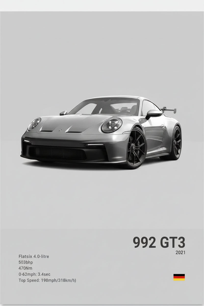 PORSCHE 992 GT3